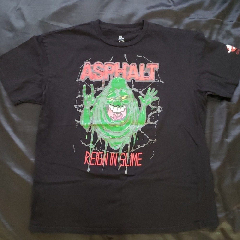 ASPHALT GHOSTBUSTERS SHIRT GLOWS IN THE DARK